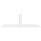 Ekena Millwork Portland Architectural Grade PVC Gable Bracket, 60"W x 20"H x 2"D x 4"F, 8/12 Pitch GBP060X20X0204POR00 - alternate 2